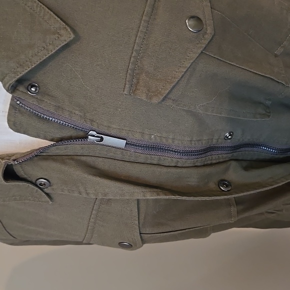 bp Olive Drawstring Utility Jacket - Picture 4 of 9